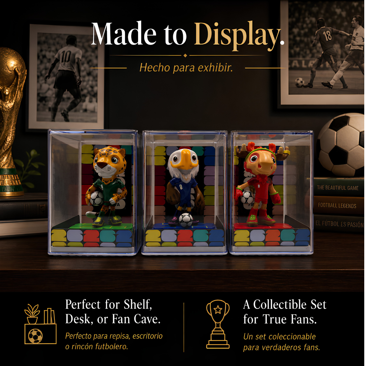 2026 WORLD CUP MASCOT (3-pack)