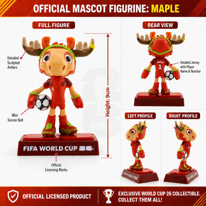 2026 WORLD CUP MASCOT (3-pack)